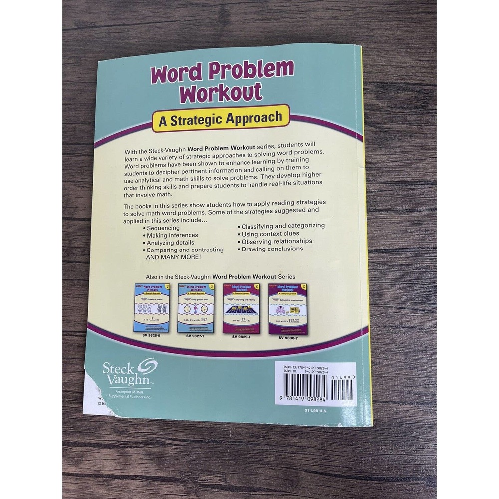 Word Problem Workout Series. Word Problem Workout Book - Picture 2 of 2